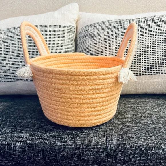 HP NEW Set of 2- Target Rainbow Rope Baskets - Picture 10 of 14